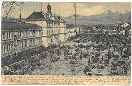 CPA GAP - La Place Du Lycée ( Un Jour De Foire ) - Ed. Lambert , Gap N°1470 - Année 1903 - Gap
