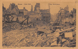 Caen       14         Lot De 10 Cartes Sur Les Bombardements    (voir Scan) - Caen