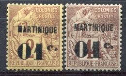 Martinique         7/8 * - Unused Stamps