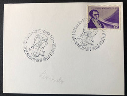 ITALY,  « CECINA (LI) », « Mostra Filat. Numism.  - ARTE NELLA FILATELIA », « Special Commemorative Postmark », 1972 - Lotti E Collezioni