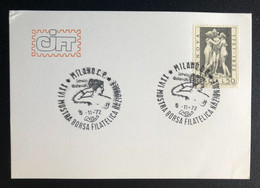 ITALY,  « MILANO C.P. », « XXVI Mostra Borsa Filatelica Nazionale »,« Special Commemorative Postmark », 1972 - Lotti E Collezioni