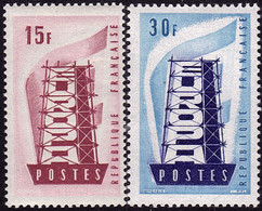France - Europa CEPT 1956 - Yvert Nr. 1076/1077 - Michel Nr. 1104/1105  ** - 1956