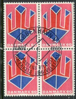 DENMARK 1969 Art Block Of 4 Used   Michel 486 - Oblitérés