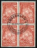 DENMARK 1967 Salvation Army Block Of 4 Used   Michel 465 - Used Stamps