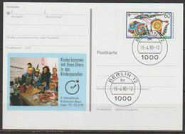 BRD Ganzsache 1989 PSo20 Messe EST. 19.4.90 Berlin  (d983)günstige Versandkosten - Postkarten - Gebraucht