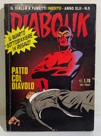 I107299 DIABOLIK 2003 A. XLII N. 9 - Patto Col Diavolo - Diabolik