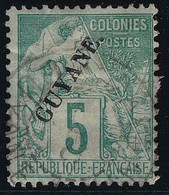 Guyane N°19 - Oblitéré - TB - Oblitérés