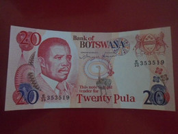 BOTSWANA , P 13 , 20 Pula , ND 1992,  UNC, 50% Discount - Botswana