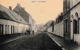 Leuze En Hainaut Rue Wilson édit R. Desterbecq Desaix - Leuze-en-Hainaut