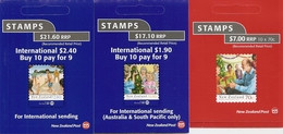 NEW ZEALAND, 2013,  Booklet 166/68, Christmas, 3 Booklets - Carnets