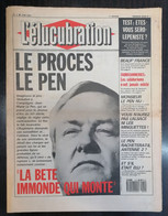 L'élucubration - Juin 1987 - Numéro 1 - Le Procès Le Pen - Parodie Satirique - Humour