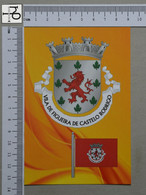 PORTUGAL - BRAZÃO E BANDEIRA -  FIGUEIRA DE CASTELO RODRIGO -   2 SCANS  - (Nº49903) - Guarda