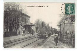 CPA 83 - LA GARDE - 5. LA GARE P.L.M. - PETIT DEFAUT - La Garde