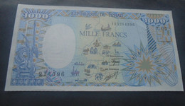 CHAD ,  P  10Aa ,  1000 Francs , 1989,  AUNC , 20% Discount - Chad