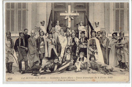CPA 83 - LA SEYNE SUR MER - INSTITUTION SAINTE MARIE - SEANCE DRAMATIQUE 4 FEVRIER 1913 "POUR LA COURONNE" - La Seyne-sur-Mer
