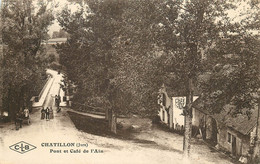 CHATILLON PONT ET CAFE DE L'AIN - Other & Unclassified