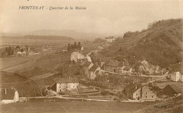 FRONTENAY QUARTIER DE LA MAIRIE CARTE SEPIA - Other & Unclassified