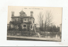 LIBOS MAISON DE M BELHOMME ET L'ILE  1919 - Libos