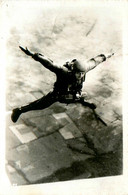 Parachutisme * Carte Photo Aviation * Saut Parachutiste - Paracadutismo