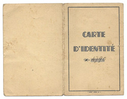 1943 LONS LE SAUNIER LUGAND CLAIRE EP FAIVRE NE A LONS EN 1897 BOUCHERE - CARTE IDENTITE - Historical Documents