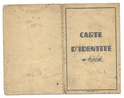 1943 LONS LE SAUNIER LUGAND ALPHONSE NE A TRENAL EN 1867 - CARTE IDENTITE - Documenti Storici