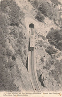 Chemin De Fer Martigny Chatelard Tunnel Des Charbons Train - Martigny