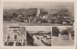 D-87452 Altusried -  Alte S/w Ansichten - Kirche - Stamp 1956 - Oberstaufen