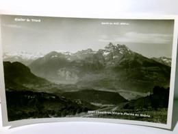 Chesiéres. Villars. Plain Du Rhone. Alte Ansichtskarte / Postkarte S/w. Ungel. Alter O. A.. Schweiz, Blick Ins - Villars-les-Moines