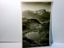 Bretaye Vu Du Chamossaire. Schweiz. Alte Ansichtskarte / Postkarte S/w. Ungel. 1941. Landschaft Im Tale Mit Se - Cham