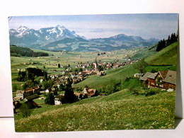 Gais. Blick Auf Säntis. Schweiz. Alte Ansichtskarte / Postkarte Farbig, Ungel. Ca 60 / 70ger Jahre. Panoramabl - Gais