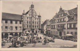 D-87700 Memmingen - Alte S/w Ansicht - Marktplatz ( Echt Foto) - Memmingen