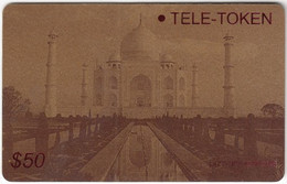 THAILAND M-169 Prepaid TeleToken - Landmark, Taj Mahal - Used - Thailand