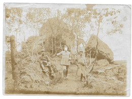 SOUS PREFET D AUTUN PAUL TOULZA SOUS LIEUTENANT MORT POUR LA FRANCE CLERY 1916 - PHOTO 18*13 CM - Guerra, Militari