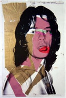 Mick JAGGER - The Rolling Stones - Andy WARHOL - Poster 1975 - Afiches & Pósters