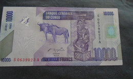 CONGO , P 103a , 10000 Francs , 2006, UNC, - Democratic Republic Of The Congo & Zaire