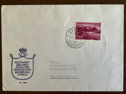 Liechtenstein 1965 Enveloppe Lettre Cover FL Belege - Storia Postale