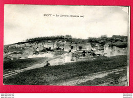 CPA (Ref : BB 272) SOUCY (89 YONNE) Les Carrières (2ème Vue) Animée - Soucy