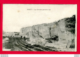 CPA (Ref : BB 271) SOUCY (89 YONNE) Les Carrières (1ère Vue) Animée - Soucy