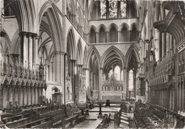 The Choir, Salisbury Cathedral. Real Photo - Salisbury