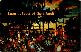 Hawaii Waikiki Luau Hawaiian Feast At The Queen's Surf 1962 - Honolulu