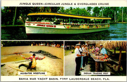 Florida Fort Lauderdale Jungle Queen III Sightseeing Boat With Indian Trading Post & Alligator Wrestling - Fort Lauderdale