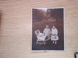 Children Toy Doll Old Photo 8x10.5 Cm - Jeux Et Jouets