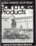 Catalogue ROUNDHOUSE PRODUCTS 1981 ? Locomotive & Car HO Kit 1/87 Gauge - Anglais