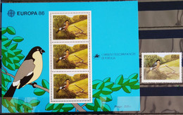 OISEAUX - ACORES                 N° 365 + BF 7                         NEUF** - Mussen