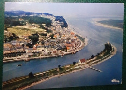 80 Somme CPM St Valéry Sur Somme  Vue Aérienne Entrée Du Chenal 1970 - Saint Valery Sur Somme