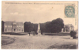 (27) 322, Bourgtheroulde, Acard, Place De La Mairie, Monument Du Combat Du 4 Janvier 1871 - Bourgtheroulde