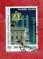 S.Marino ° - 2000 - Bologna Città Europea Della Cultura. Lire 650. Unif. 1726. Usato - Gebraucht