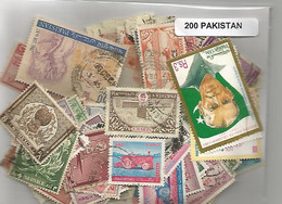 Lot 200 Timbres Du Pakistan - Pakistan