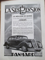 1939   Publicité   PANHARD     Dynamic - Alcools