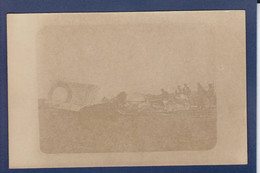 CPA Aviation Accident Carte Photo Non Circulé Militaria WWI Guerre War - Incidenti